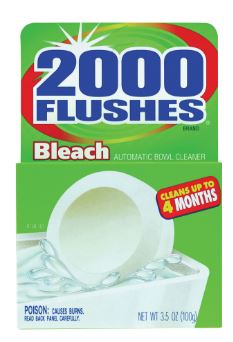 2000 FLUSHES BLEACH AUTOMATIC BOWL CLEANER