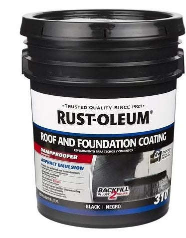ROOF AND FOUNDATION COATING, 5 GALLON