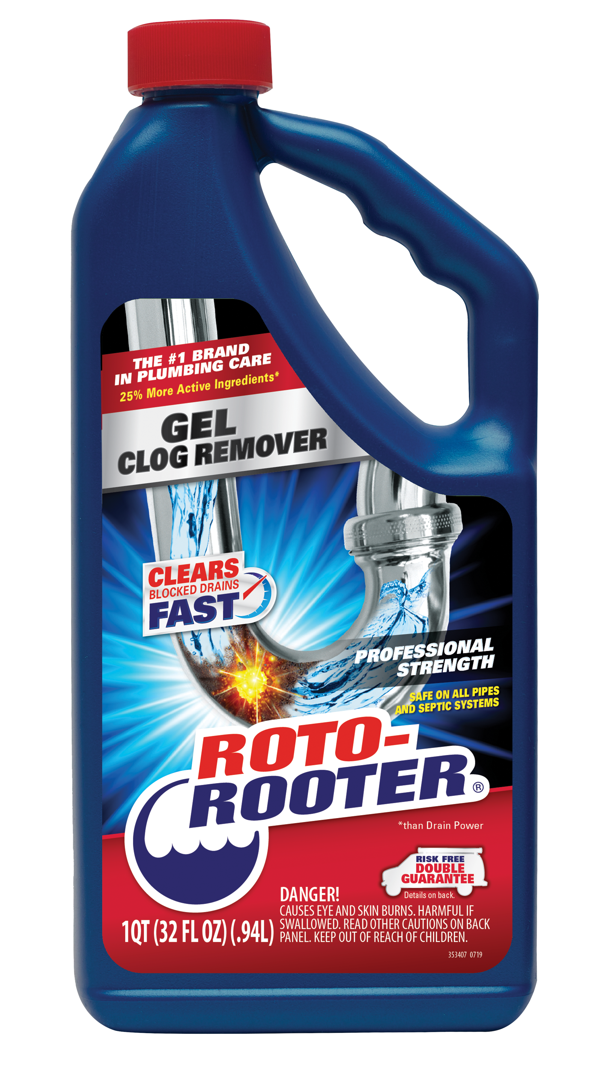 ROTO-ROOTER GEL CLOG REMOVER, 32oz