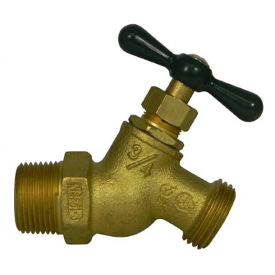 NO-KINK HOSE BIBB, LF, 3/4"