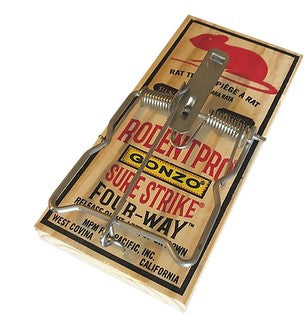 GONZO RODENT PRO SURE-STRIKE RAT TRAP