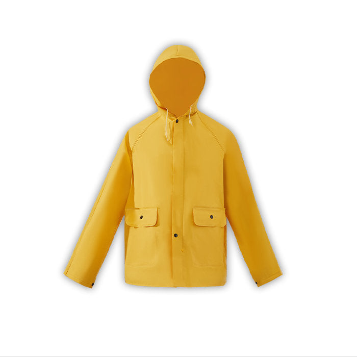 2W International MED HVY WEIGHT PVC RAINSUIT W/HOOD