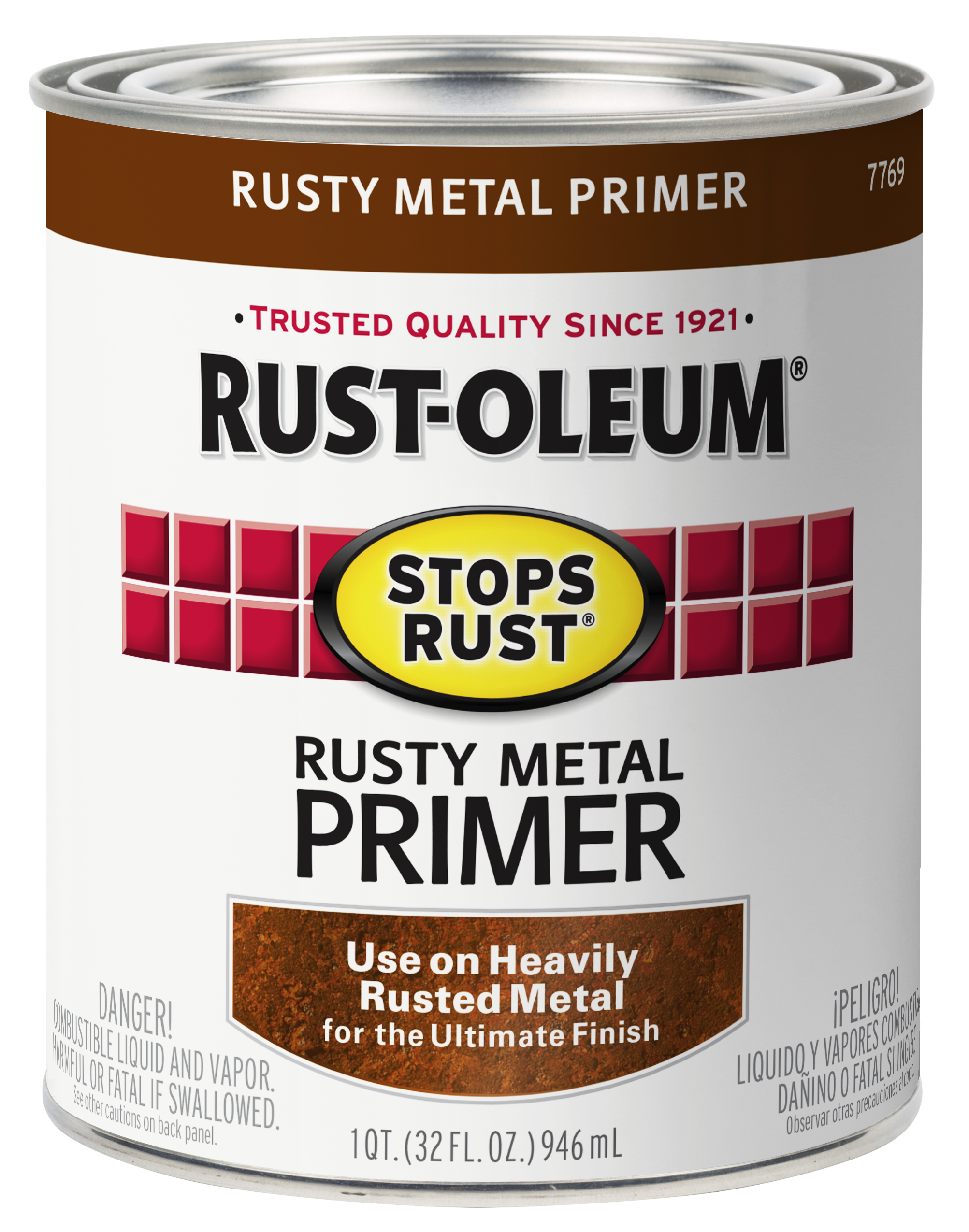 RUSTY METAL PRIMER,  QUART