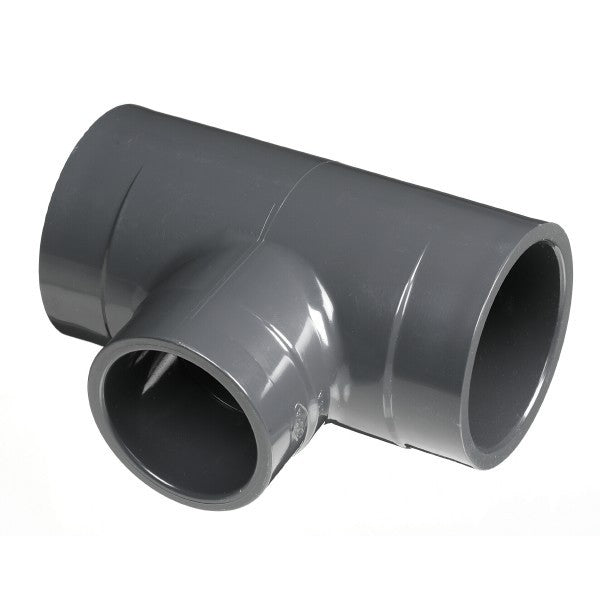 2X2X1-1/2 REDUCING TEE, SCH80 PVC SXSXS