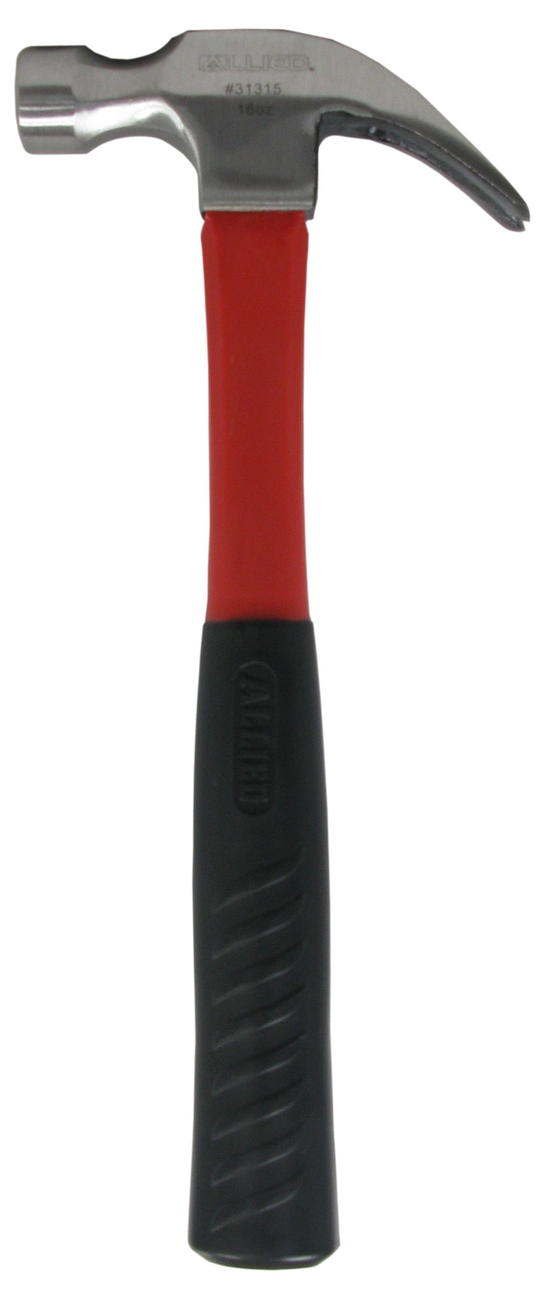 16 OZ CLAW HAMMER, FIBERGLASS HANDLE