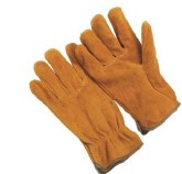 LEATHER GLOVES, X-LARGE