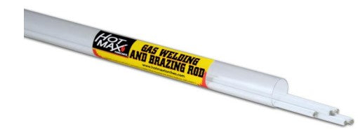 3/32" X 18" FLUX COATED BRAZING ROD, 6/PK