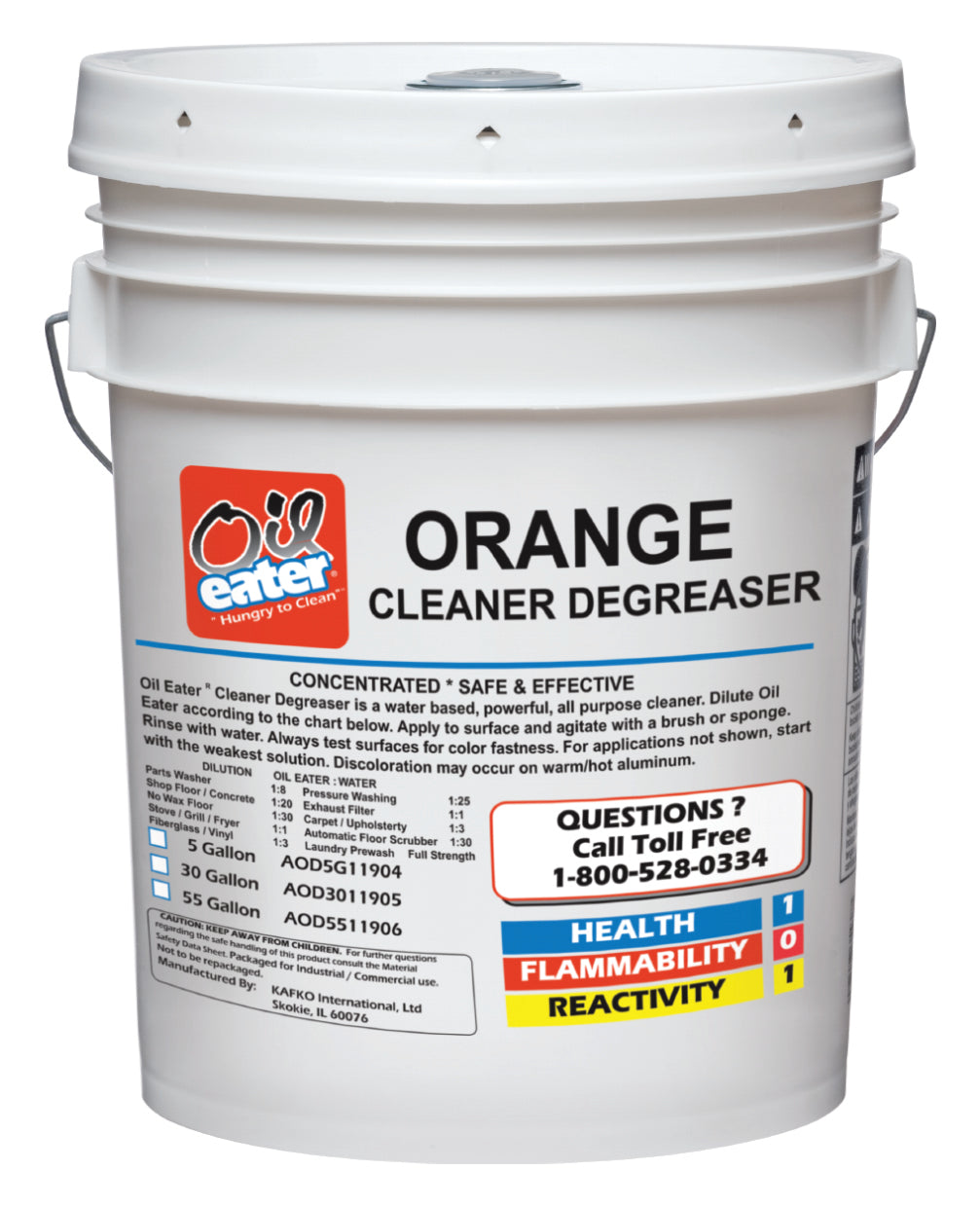 ORANGE CLEANER/DEGREASER 5 GAL