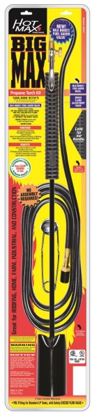 BIG MAX PROPANE TORCH, 500,000 BTU INDIVIDUALLY BOXED