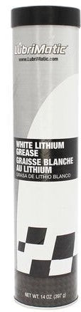 LUBRIMATIC WHITE LITHIUM GREASE 14 OZ. CARTRIDGE