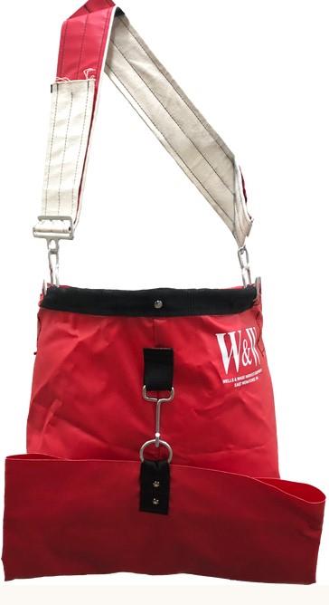 VINYL PEACH BAG 40 lbs