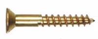 #14-10x4" FLAT HEAD PHIL WOOD SCREW ZINC 100BX