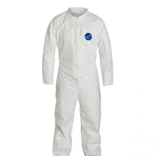 TYVEK 120, COLLARED COVERALL, LARGE [25/BOX]