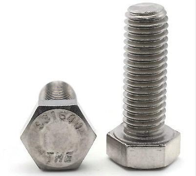 5/16"-18x1 1/4", UNC HEX CAP SCREWS