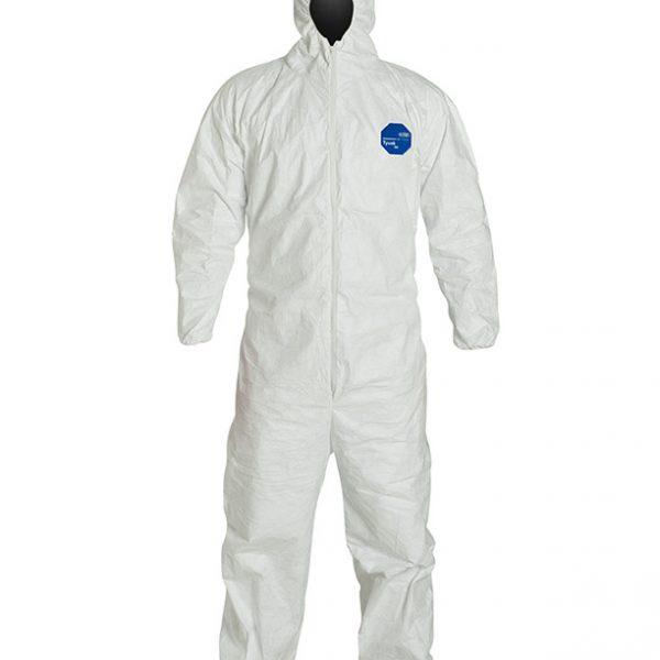 TYVEK 127, HOODED COVERALL, 4X-LARGE [25/BOX]