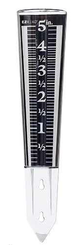MAGNIFYING CLEAR RAIN GAUGE