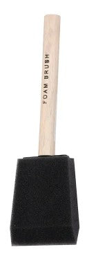 3" ECON FOAM BRUSH, WOOD HANDLE