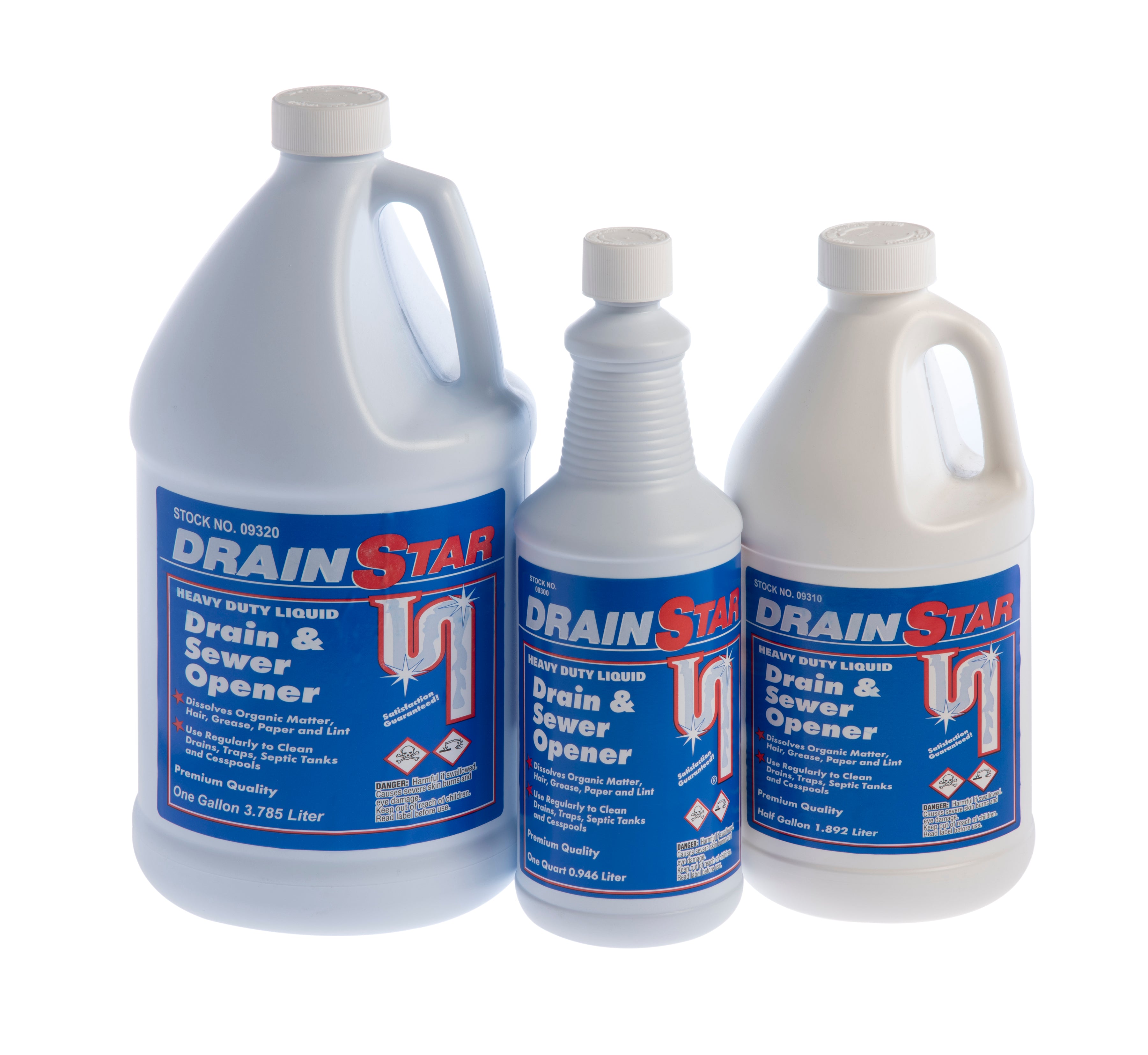 Drain Star Drain & Sewer Opener, Quart