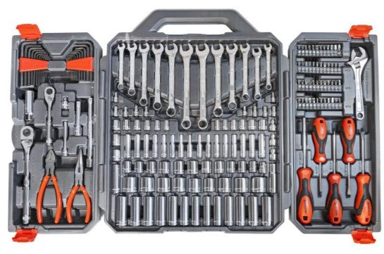 Crescent 180 Pc. Professional Tool Set in Tool Storage Case - CTK180