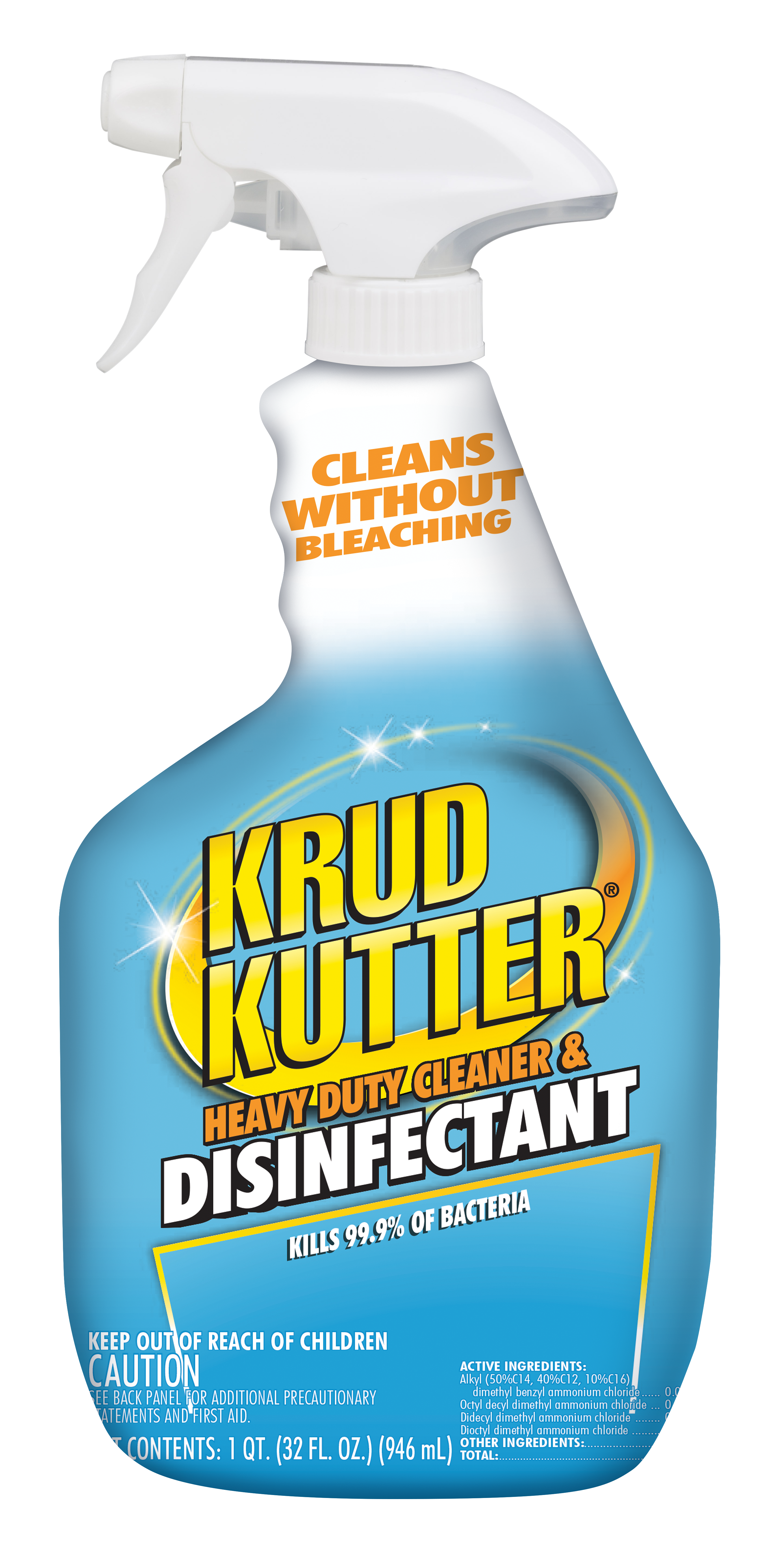 KRUD KUTTER HD CLEANER & DISINFECTANT, 32oz