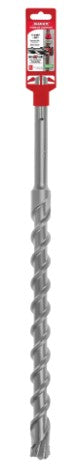 1 1/8 in. x 16 in. x 21 in. Rebar Demon SDS-Max 4-Cutter Full Ca