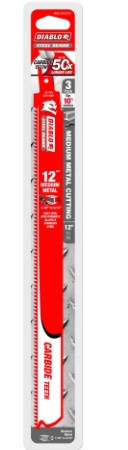 12 in. Steel Demon Carbide Recip Blades for Medium Metal (1/16 i