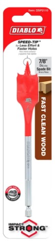 7/8 in. x 6 in. Spade Bit