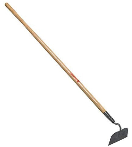 6-1/4" DRAW HOE, 60" WOOD HANDLE