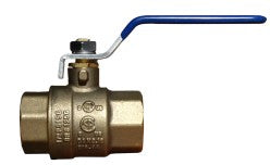 2" LF BRASS BALL VALVE