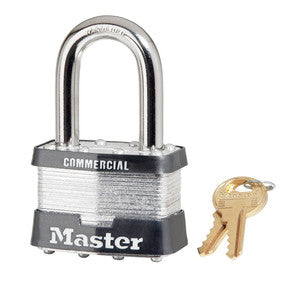 2" WIDE PADLOCK, KEYED ALIKE, LONG SHANK