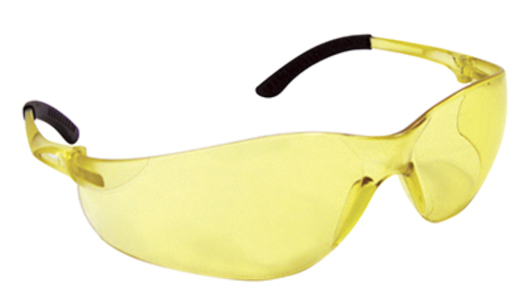 NSX TURBO SAFETY GLASSES, YELLOW LENS