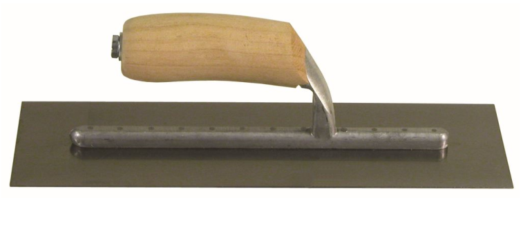 FINISHING TROWEL,FLAT EDGE, 4"X12"