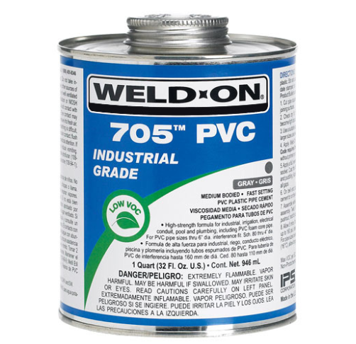 1/4 PT 705 CLEAR PVC GLUE (107050051)