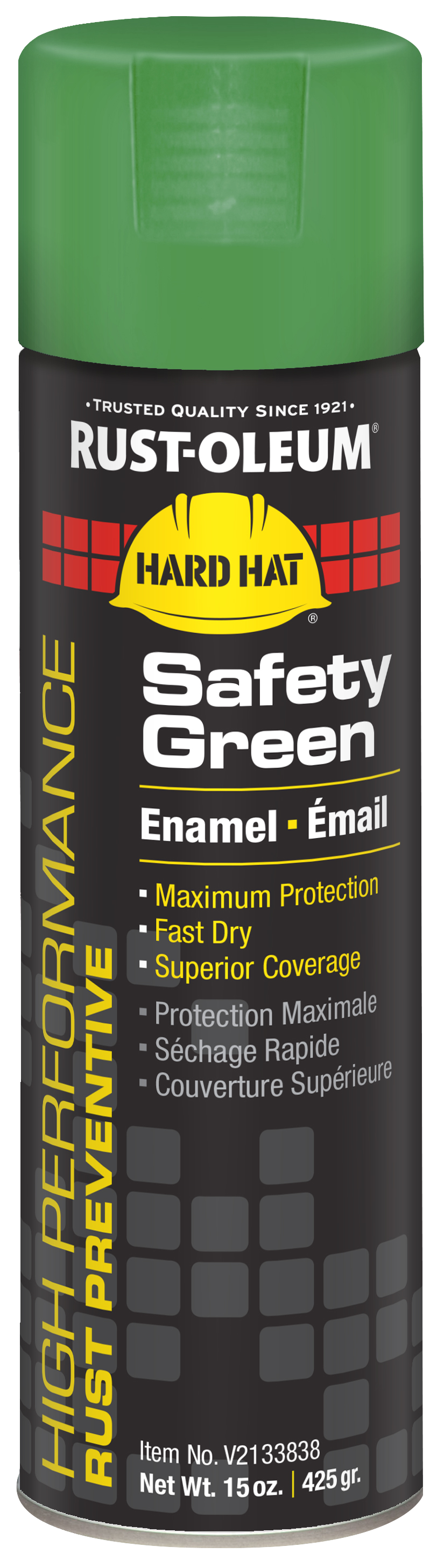 SAFETY GREEN 15OZ SPRAY PAINT