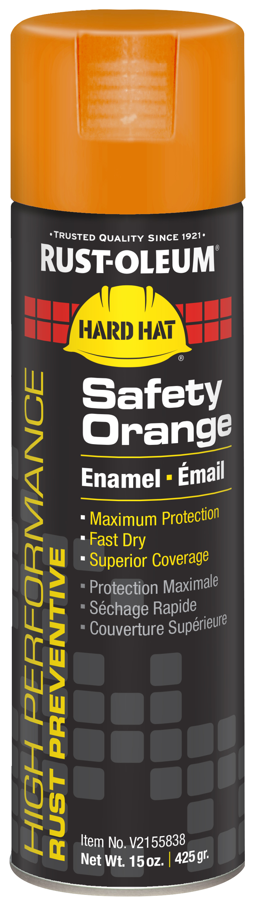 SAFETY ORANGE 15OZ SPRAY PAINT