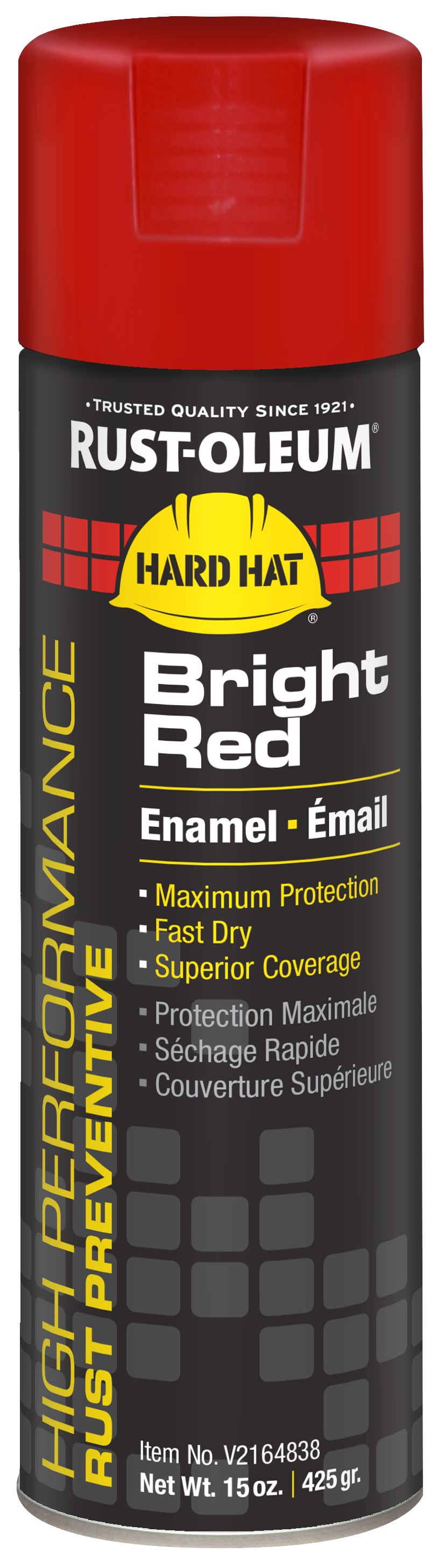 Rust-Oleum Rust Preventative Spray Paint, Bright Red, Gloss, 15 oz