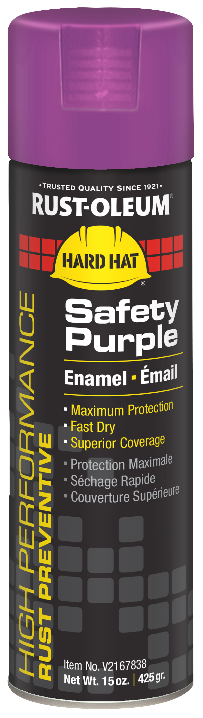 SAFETY PURPLE 15OZ SPRAY PAINT