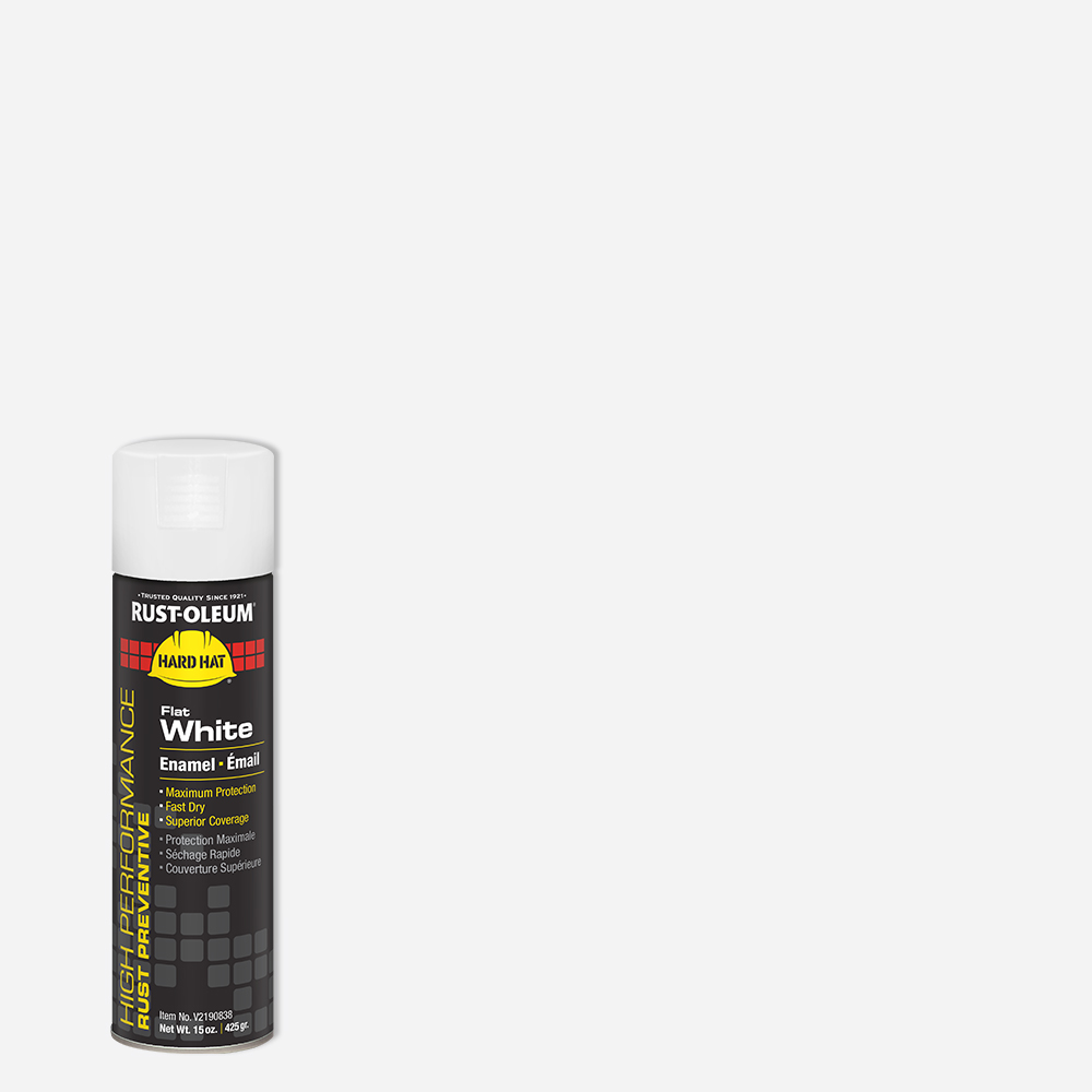 Rust-Oleum FLAT WHITE 15OZ SPRAY PAINT