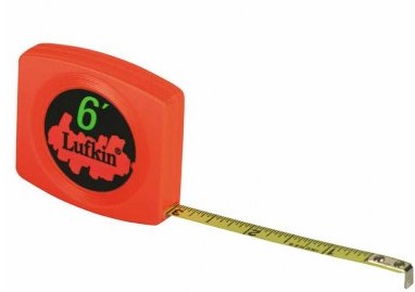 TAPE SHORT PEEWEE 1/4"X10'