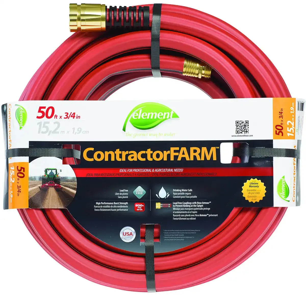 3/4X50 CONTRACTOR/FARM HOSE