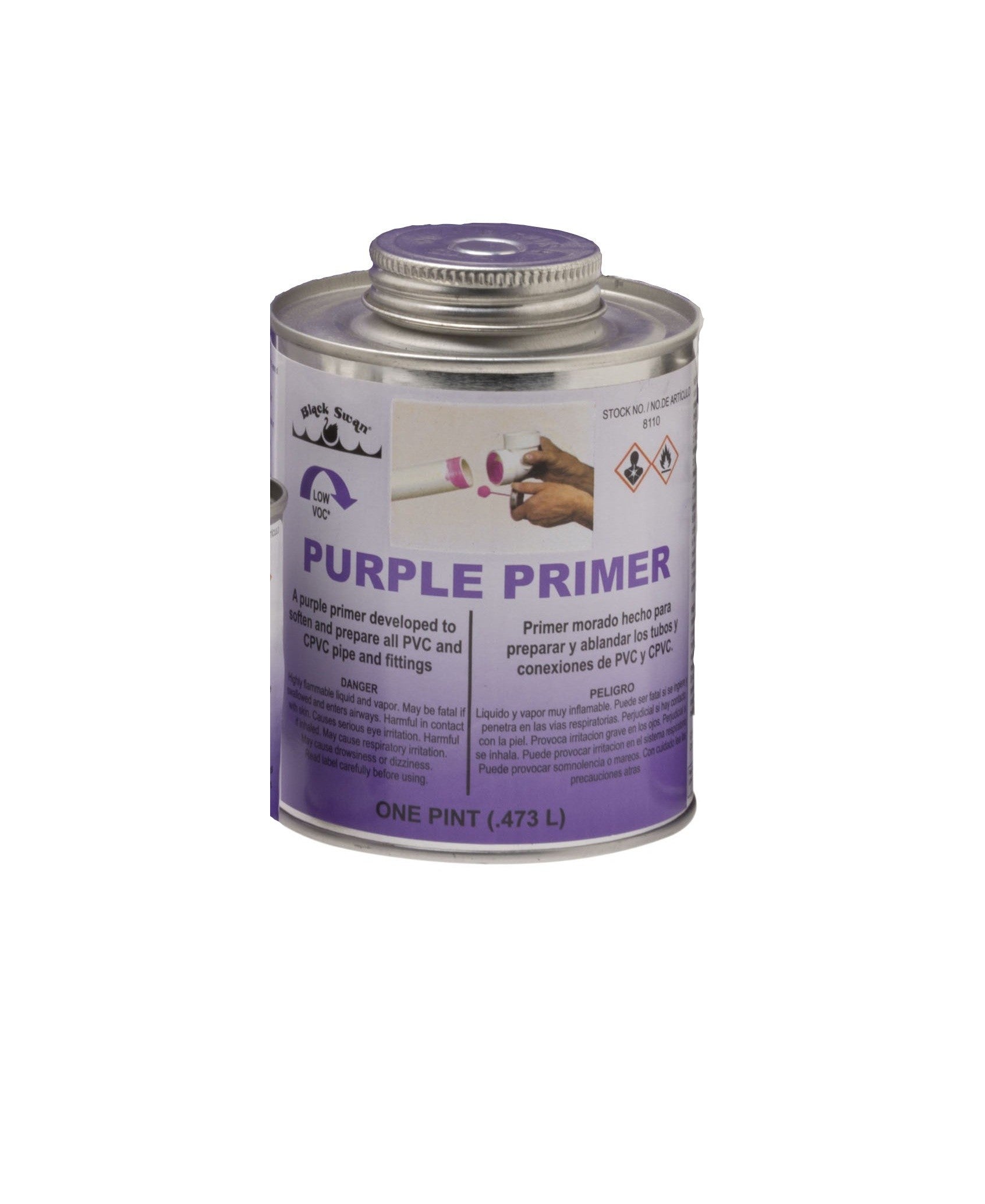 PURPLE PRIMER PINT APPLICATOR CAP