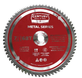 CIRCULAR SAW BLADE, METAL SERIES, 7-1/4" X 68T X 5/8" ARBOR META