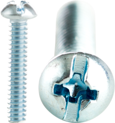 #8-32X2", MACHINE SCREW RH PHIL [100/BOX]