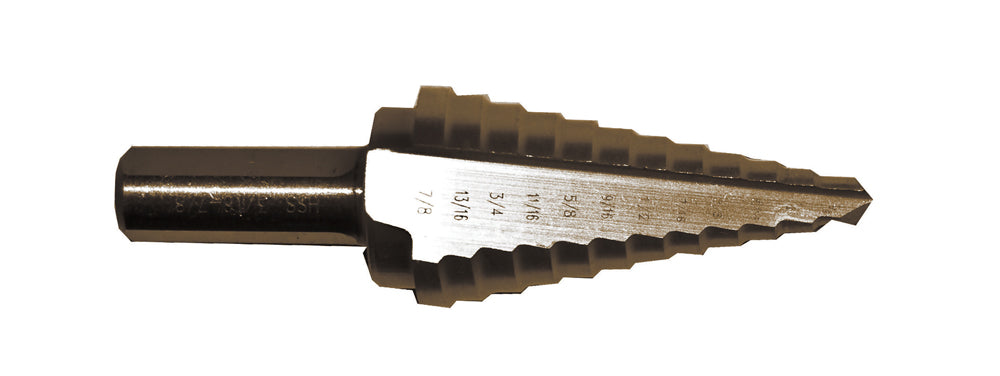 #4 STEP DRILL BIT, 3/16" - 7/8"