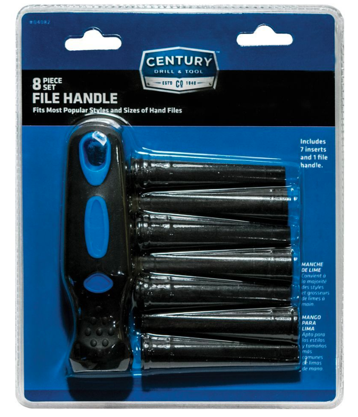 Split Handle On Hand File 8PC HAND FILE HANDLE SET