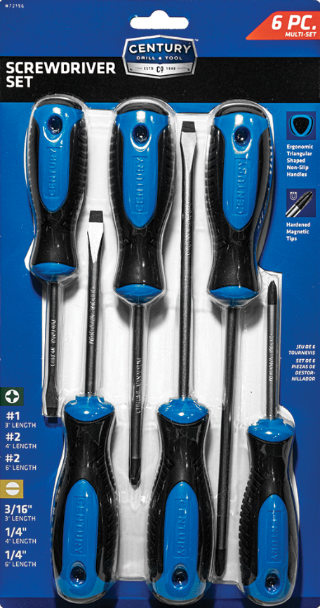 6PC SCREWDRIVER SET