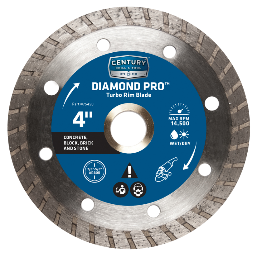 4" TURBO DIAMOND BLADE