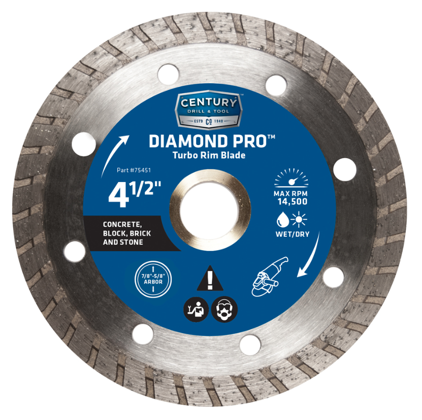 4-1/2" TURBO DIAMOND BLADE