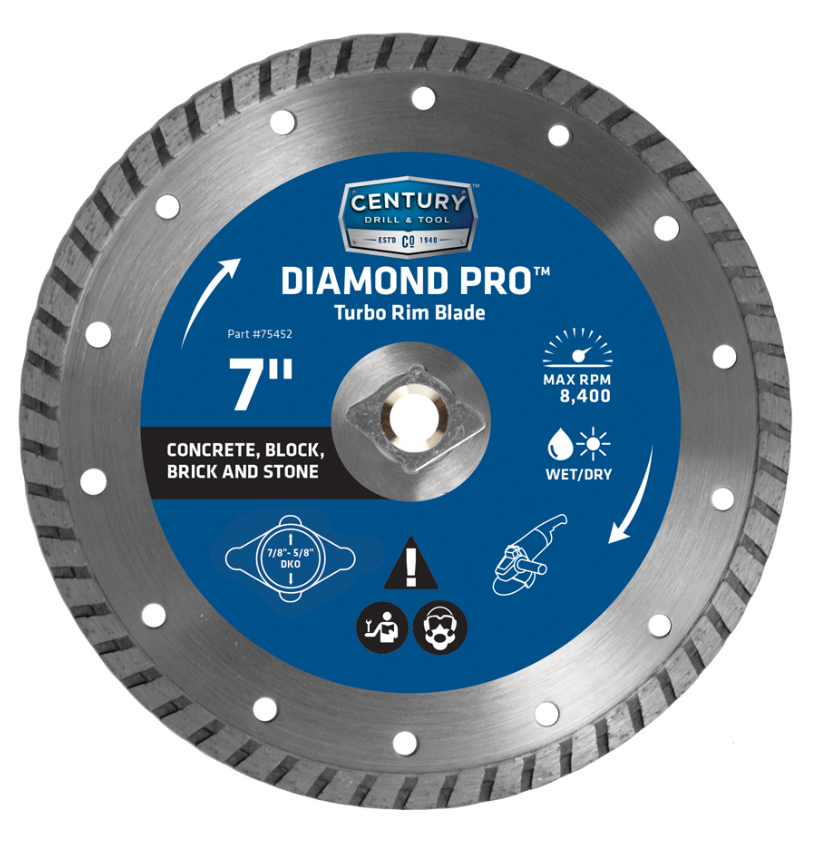 7" TURBO DIAMOND BLADE