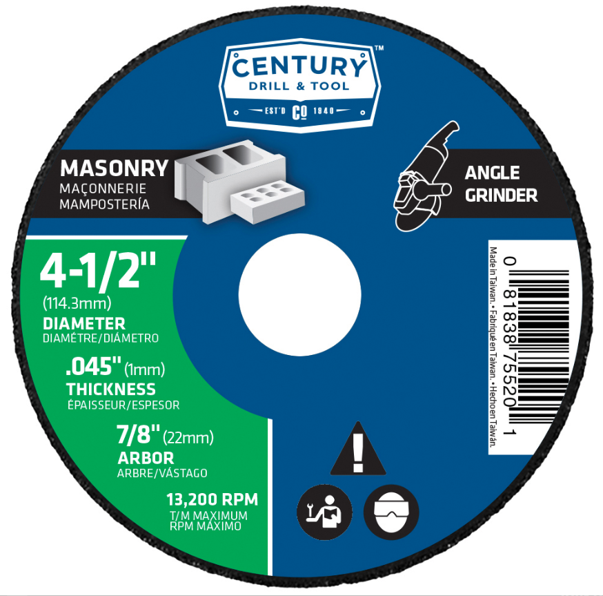 4-1/2"X.045" MASONRY WHEEL